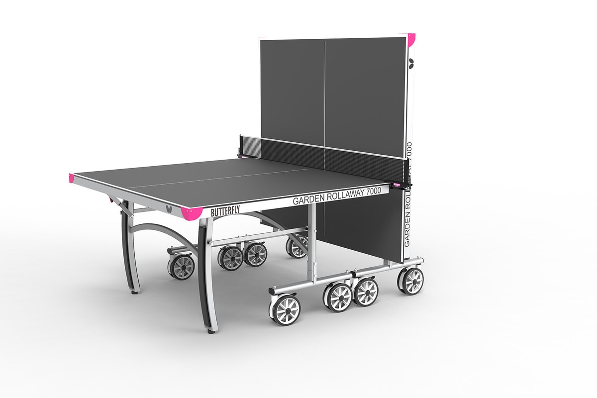 Butterfly Garden 7000 Outdoor Table: Grey Table in Playback Mode